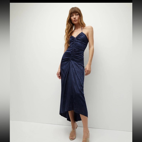 Aldana stretch silk dress by Veronica Beard - Picture 2 of 4